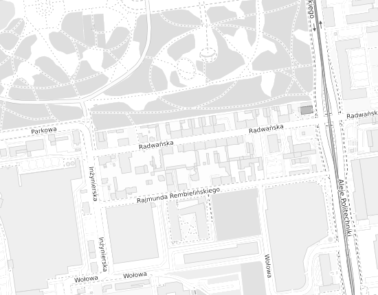 Mapa z adresem organizacji