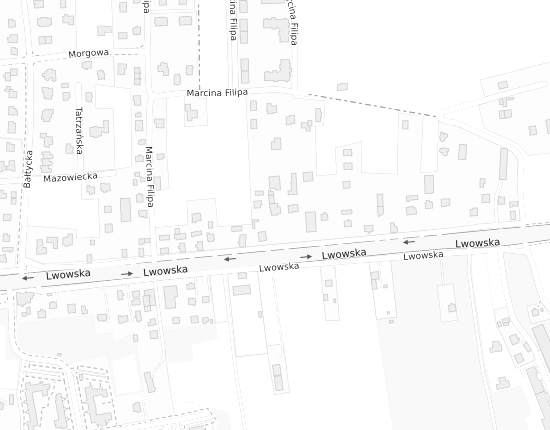 Mapa z adresem organizacji