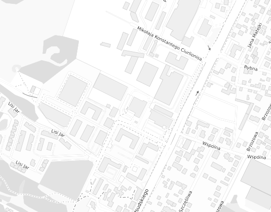 Mapa z adresem organizacji