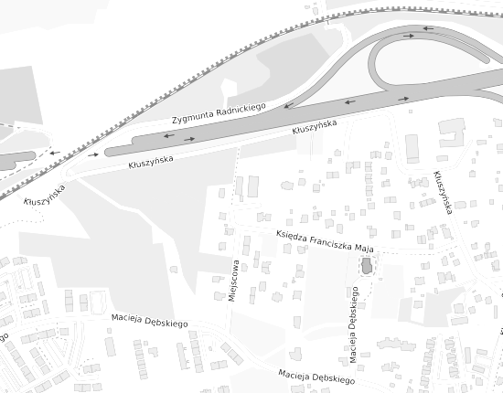 Mapa z adresem organizacji