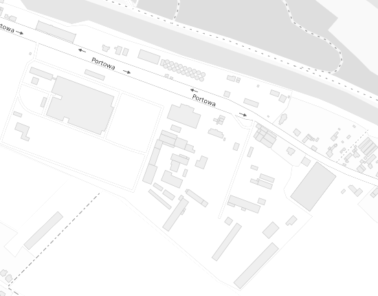 Mapa z adresem organizacji