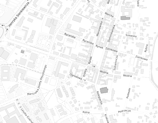 Mapa z adresem organizacji
