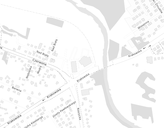 Mapa z adresem organizacji