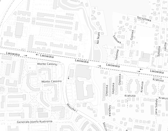 Mapa z adresem organizacji