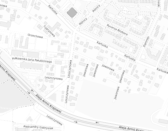 Mapa z adresem organizacji