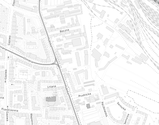 Mapa z adresem organizacji
