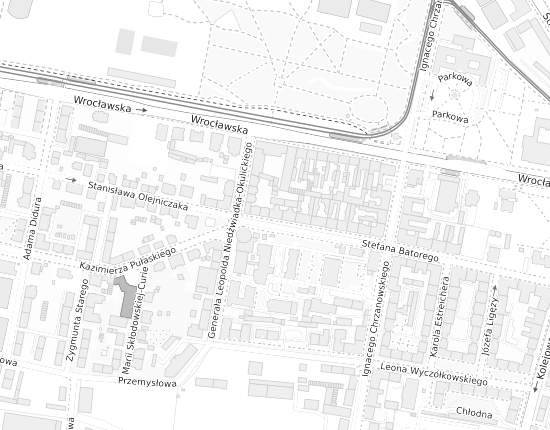 Mapa z adresem organizacji