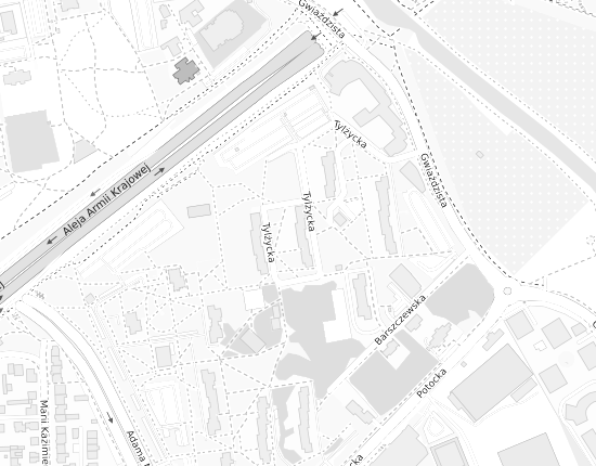 Mapa z adresem organizacji