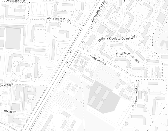 Mapa z adresem organizacji