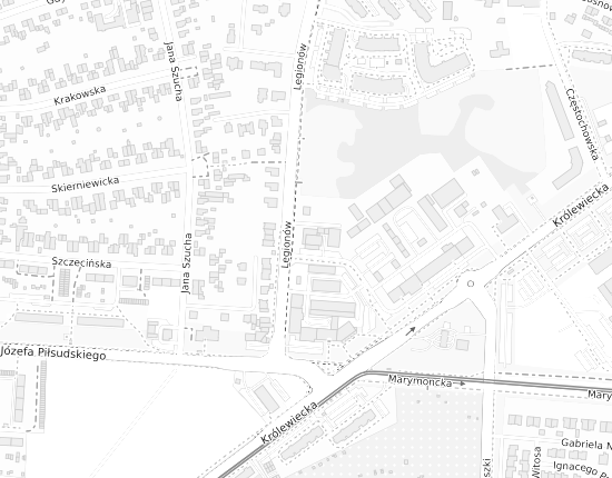 Mapa z adresem organizacji