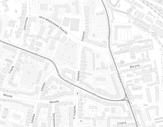 Mapa z adresem organizacji