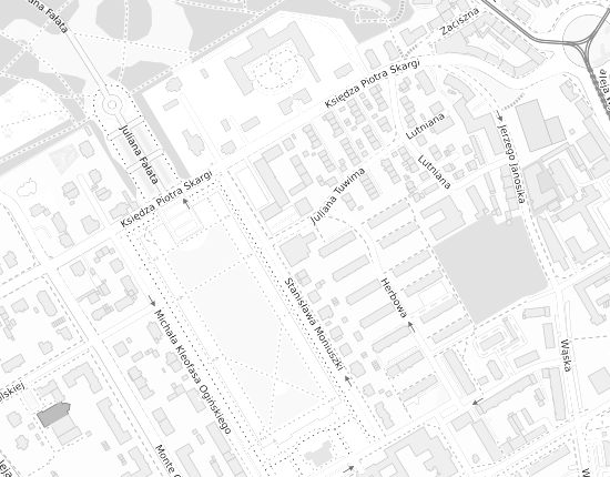 Mapa z adresem organizacji