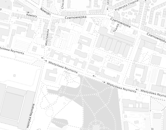 Mapa z adresem organizacji