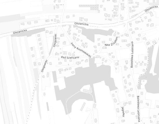 Mapa z adresem organizacji