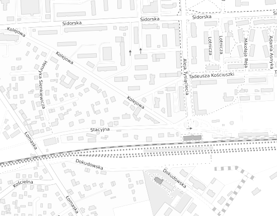 Mapa z adresem organizacji