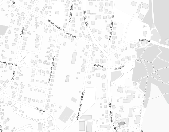 Mapa z adresem organizacji