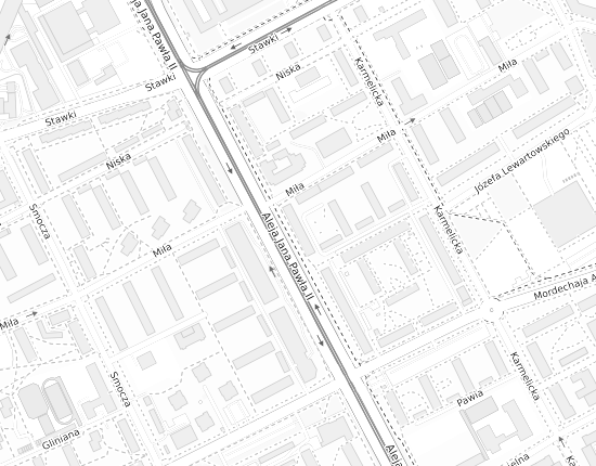 Mapa z adresem organizacji