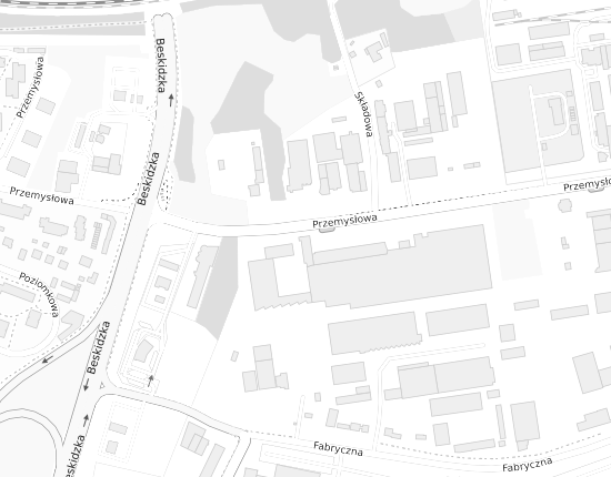Mapa z adresem organizacji