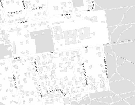 Mapa z adresem organizacji