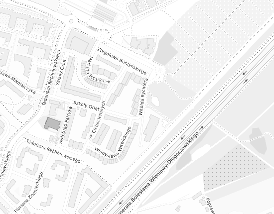 Mapa z adresem organizacji
