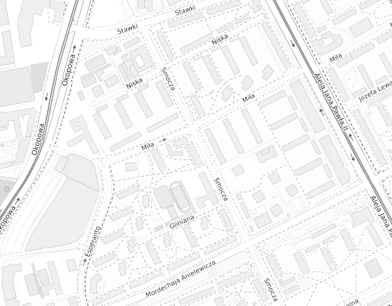Mapa z adresem organizacji