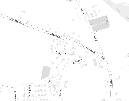 Mapa z adresem organizacji