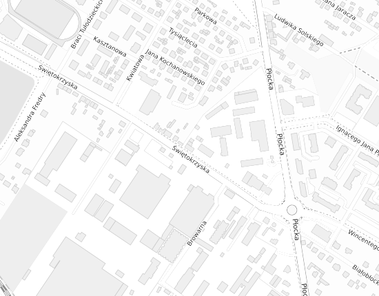 Mapa z adresem organizacji
