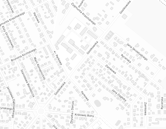 Mapa z adresem organizacji