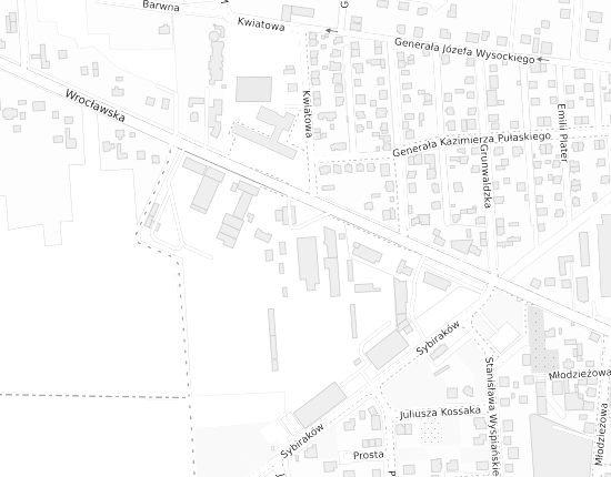 Mapa z adresem organizacji