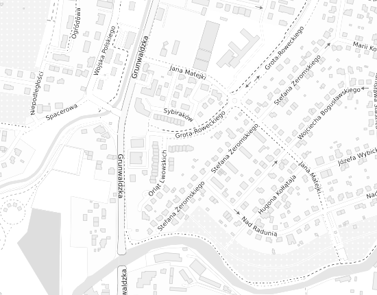 Mapa z adresem organizacji