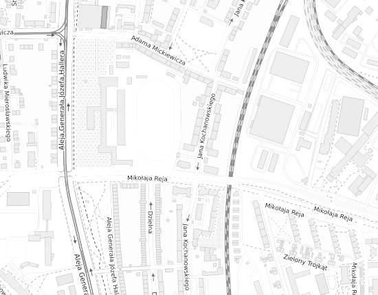 Mapa z adresem organizacji