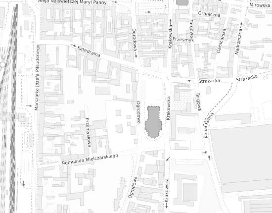 Mapa z adresem organizacji