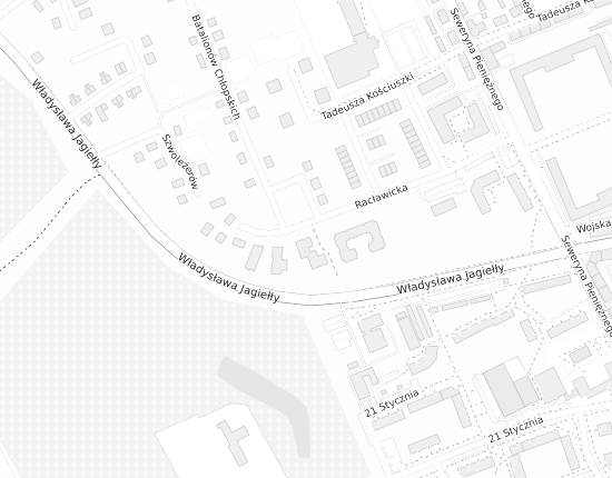 Mapa z adresem organizacji