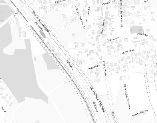 Mapa z adresem organizacji