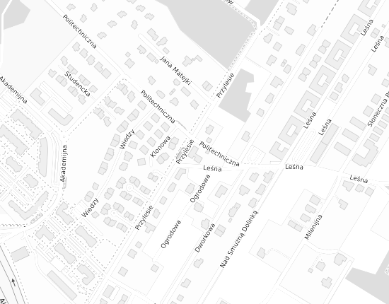 Mapa z adresem organizacji