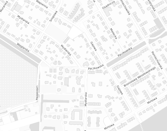 Mapa z adresem organizacji
