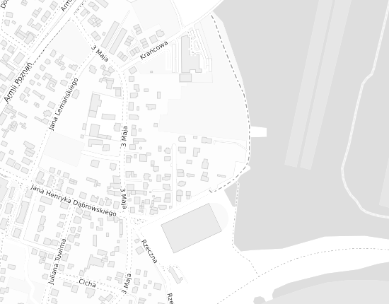 Mapa z adresem organizacji