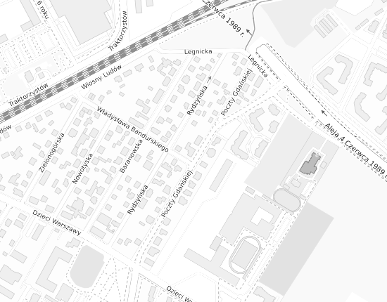 Mapa z adresem organizacji