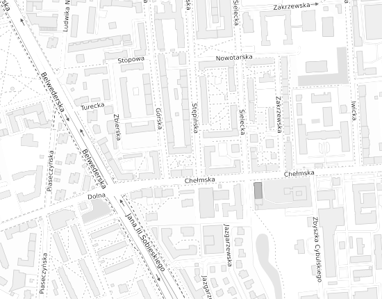 Mapa z adresem organizacji