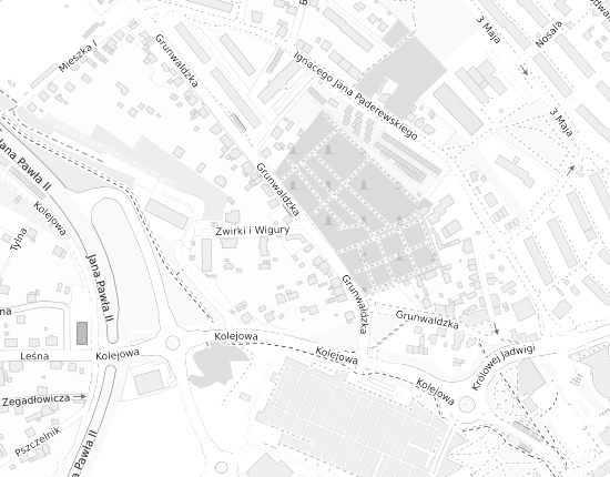 Mapa z adresem organizacji