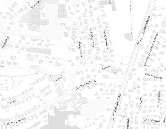 Mapa z adresem organizacji