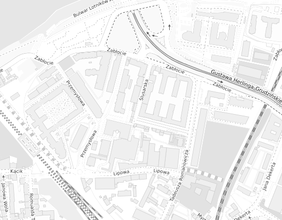 Mapa z adresem organizacji