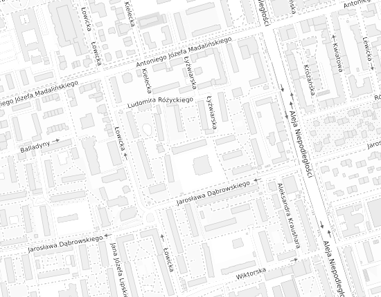 Mapa z adresem organizacji