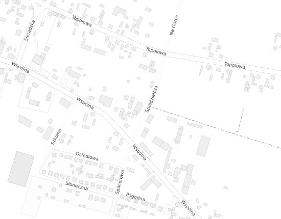Mapa z adresem organizacji