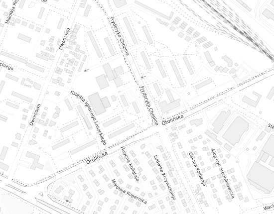 Mapa z adresem organizacji