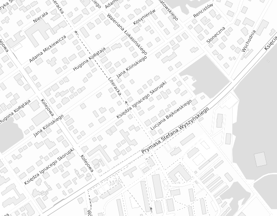 Mapa z adresem organizacji