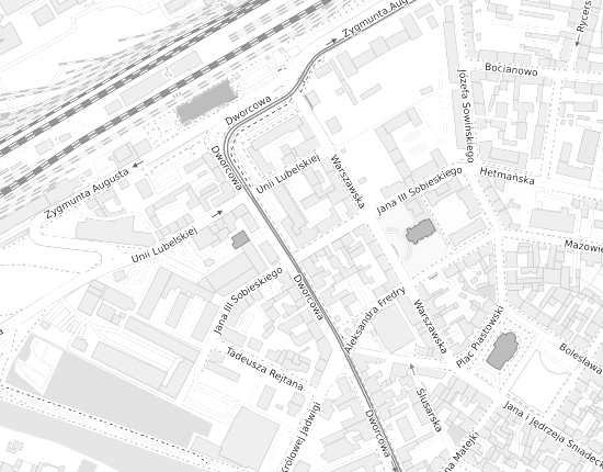 Mapa z adresem organizacji