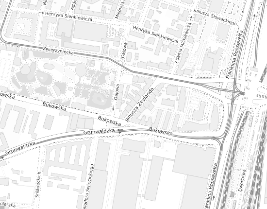 Mapa z adresem organizacji