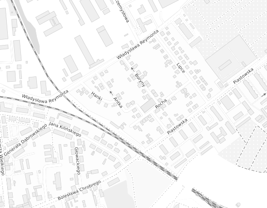 Mapa z adresem organizacji