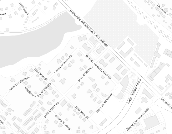 Mapa z adresem organizacji